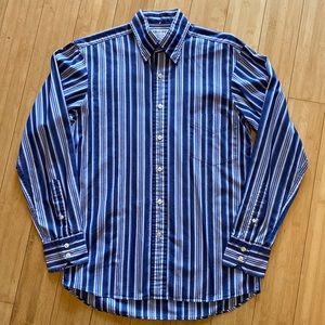 T.M. Lewin, semi-fitted, dress shirt, City Casual, Mens Small